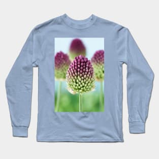 Allium sphaerocephalon   AGM  Round-headed garlic  Round-headed leek Long Sleeve T-Shirt